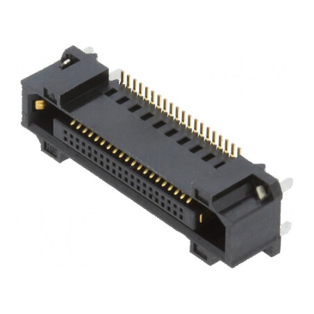 Conector PCB-PCB mamă 40 pini 0,8mm H: 6,7mm FX18 aurit SMT | Electronic-mag.ro | Componente Electronice