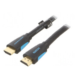 Cablu HDMI 2.0 Mufă HDMI 1m Negru PVC 30AWG | Electronic-mag.ro | Componente Electronice