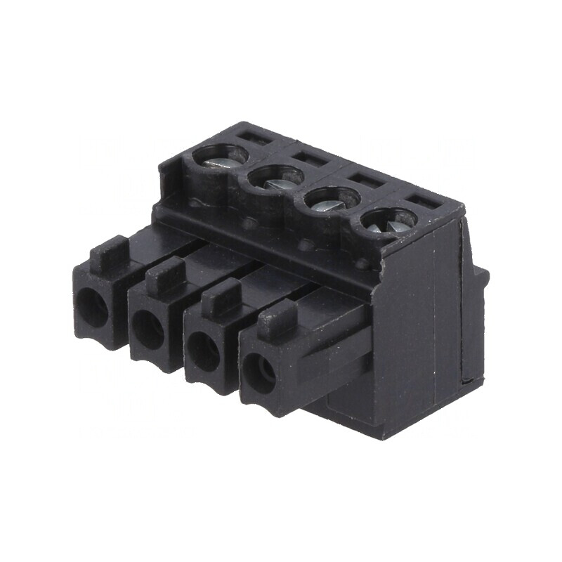 Regletă de conexiuni deconectabilă 4 piste 3,81mm drept mufă | Electronic-mag.ro | Componente Electronice