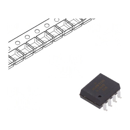Optocuplor SMD 5kV pentru Controler IGBT, 8 Pines, Gull Wing | Electronic-mag.ro | Componente Electronice
