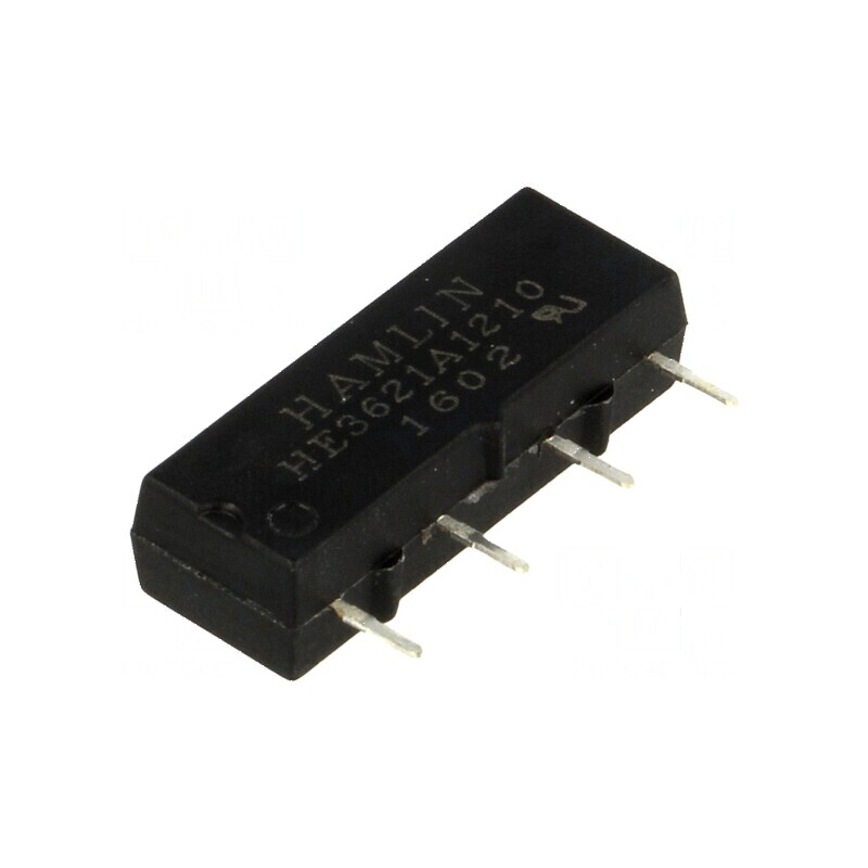 Releu senzor reed SPST-NO 12VDC 500mA 200VDC 10W | Electronic-mag.ro | Componente Electronice