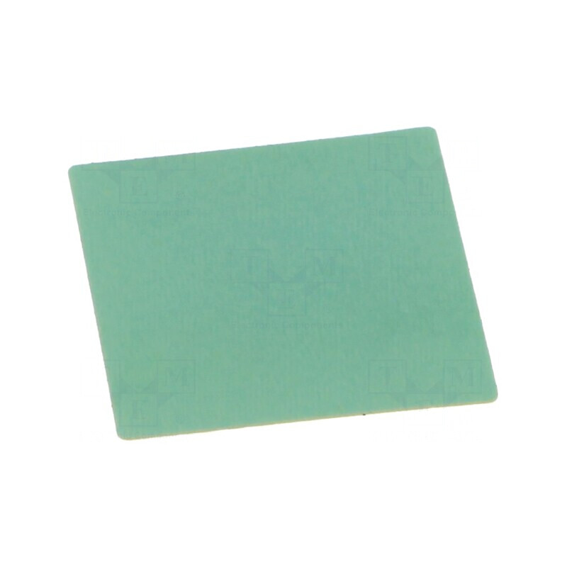 Suport termoconductor din silicon 27x27mm cu lipire | Electronic-mag.ro | Componente Electronice