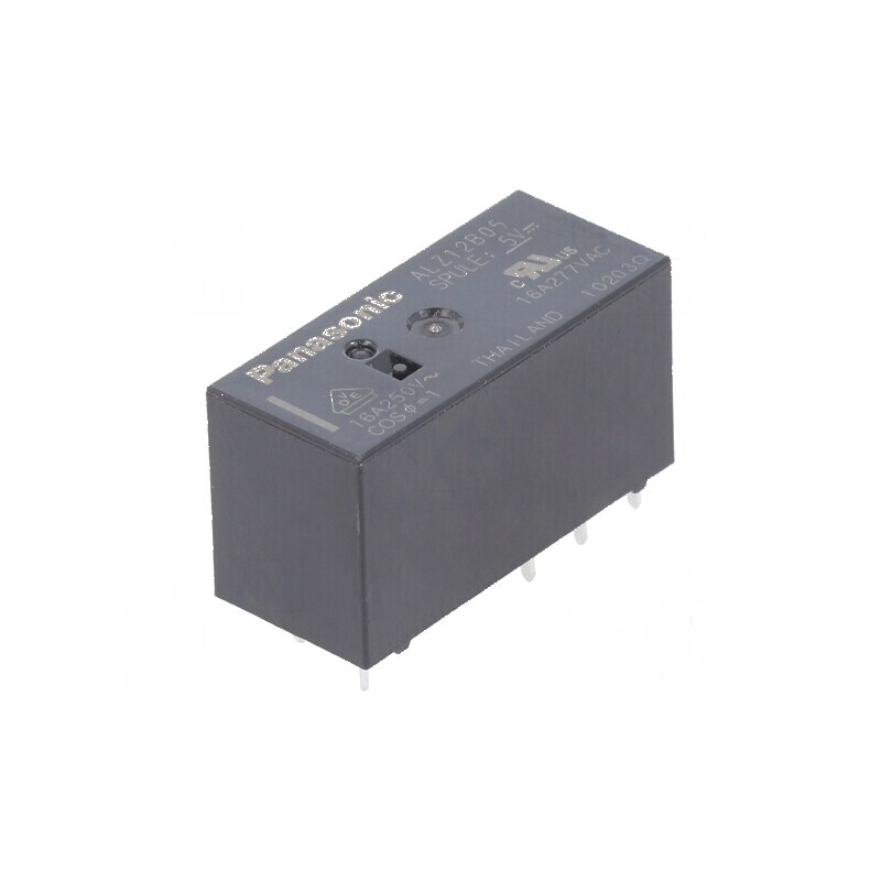 Releu electromagnetic SPDT 5VDC, 16A | Electronic-mag.ro | Componente Electronice