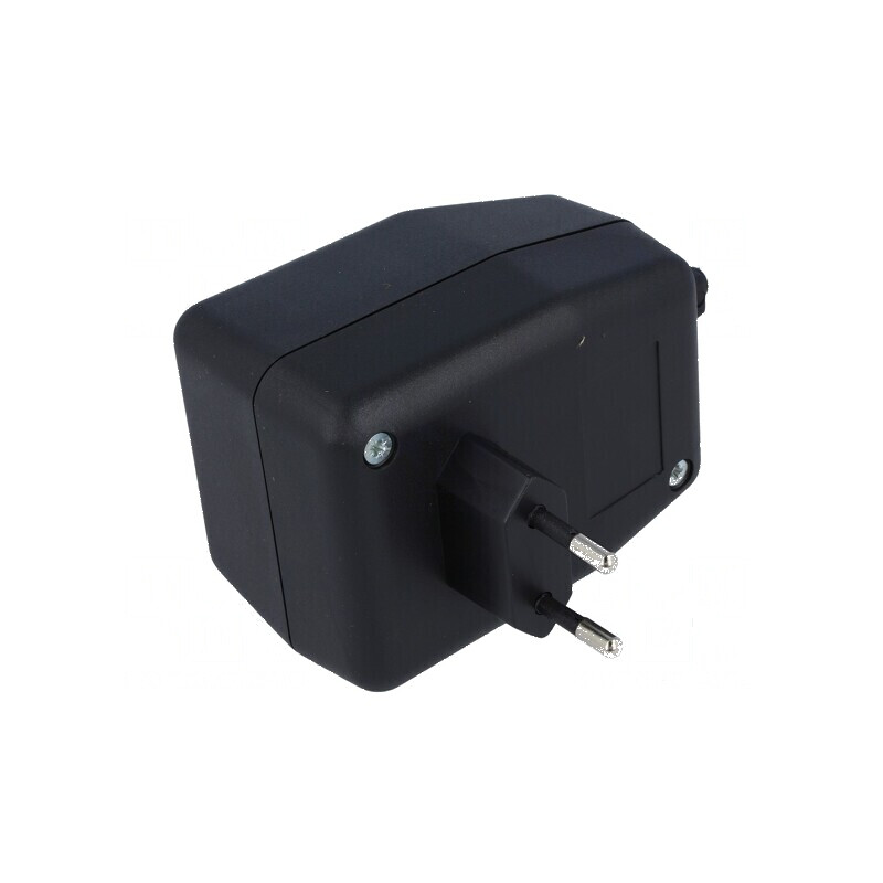 Carcasă alimentator ABS neagră 65mm x 89mm x 56mm | Electronic-mag.ro | Componente Electronice