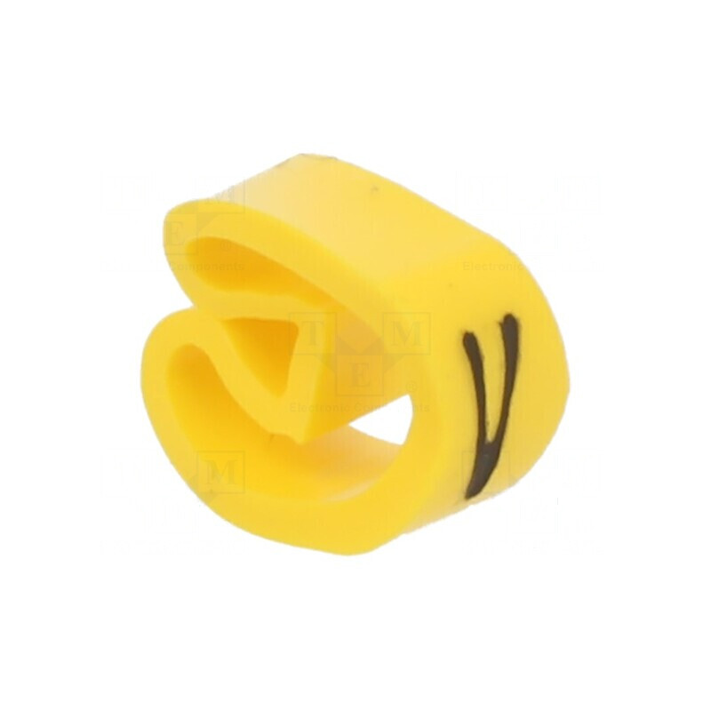 Markere Marcaj PVC galbenă 4-10mm -30÷60°C | Electronic-mag.ro | Componente Electronice