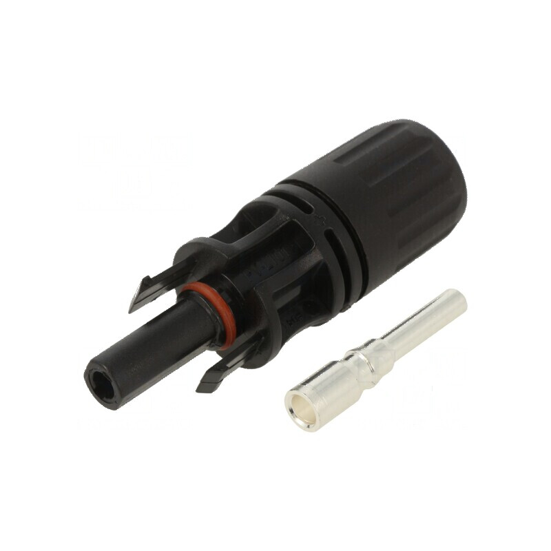 Conector solar tată mamă drept 6-10mm2 cu contacte mufă | Electronic-mag.ro | Componente Electronice
