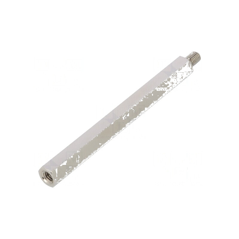 Piuliță distanțieră filetată 100mm M6 | Electronic-mag.ro | Componente Electronice