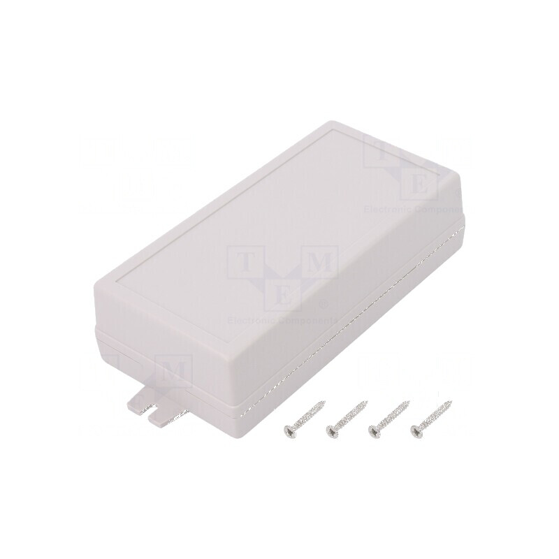 Carcasă universală 74mm x 146mm x 40mm cu lame de fixare | Electronic-mag.ro | Componente Electronice