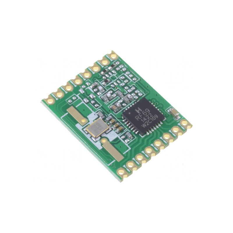 Modul RF emiţător-receptor FM FSK 868MHz SPI | Electronic-mag.ro | Componente Electronice Modul RF emiţător-receptor FM FSK 868MHz SPI | Electronic-mag.ro | Componente Electronice