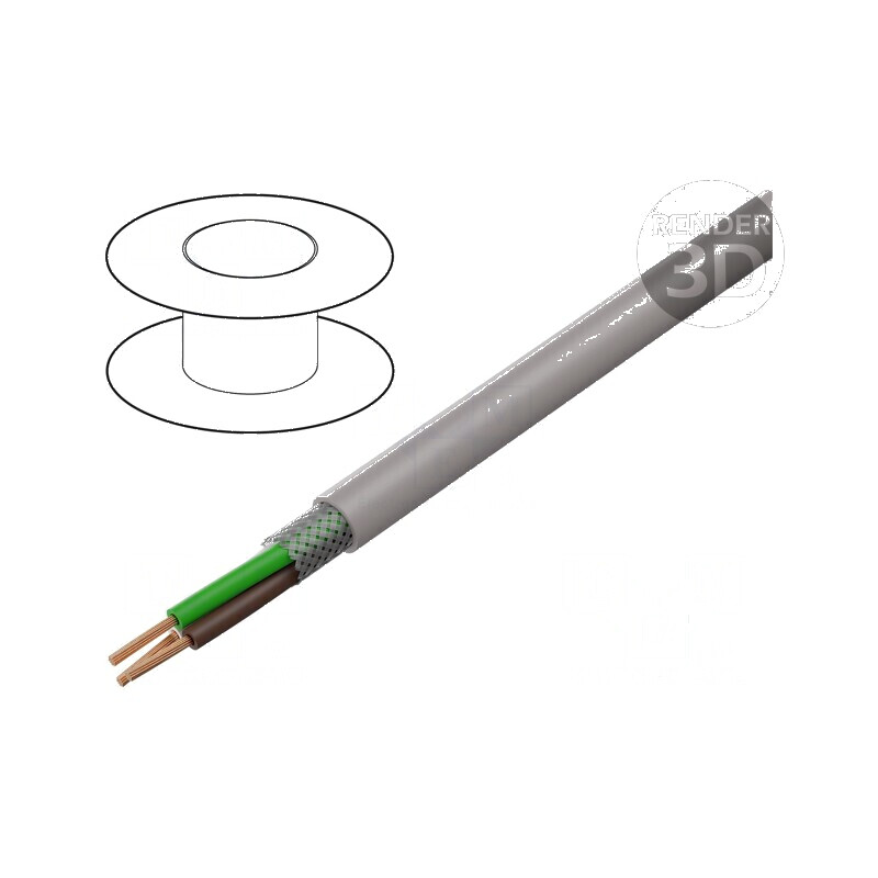 Cablu UNITRONIC® LiHCH 3x1mm2 PO gri-bej 250V fără halogen | Electronic-mag.ro | Componente Electronice Cablu UNITRONIC® LiHCH 3x1mm2 PO gri-bej 250V fără halogen | Electronic-mag.ro | Componente Electronice