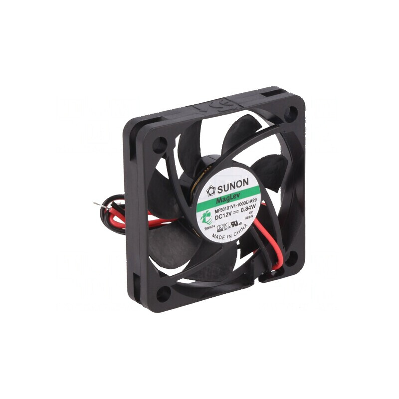 Ventilator DC axial 12V 50x50x10mm 23,32m3/h 30,7dBA Vapo | Electronic-mag.ro | Componente Electronice