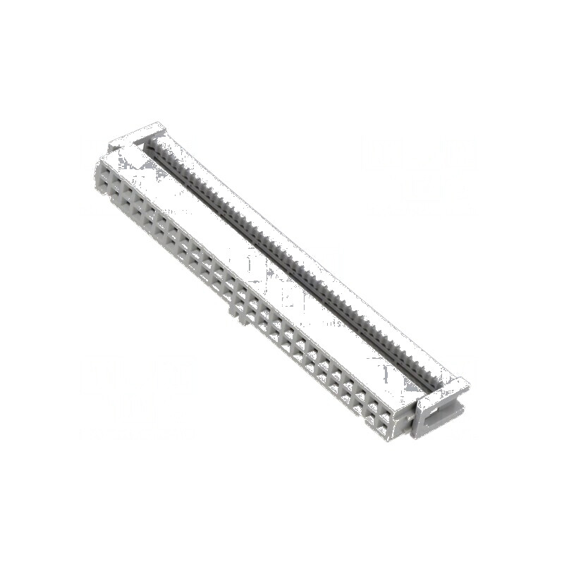 Conector IDC mufă mamă 50 PIN 1,27mm pentru cablu-bandă 2,5A | Electronic-mag.ro | Componente Electronice