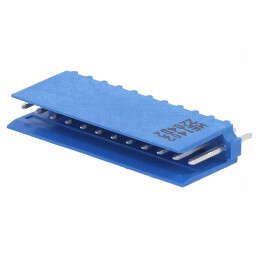 Conector cablu-placă soclu tată HE14 2,54mm 12 PIN THT | Electronic-mag.ro | Componente Electronice