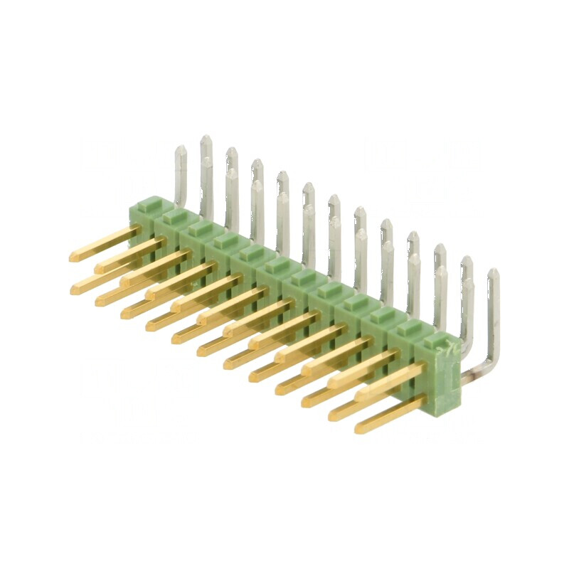 Conector AMPMODU MOD II tată 24 pini | Electronic-mag.ro | Componente Electronice