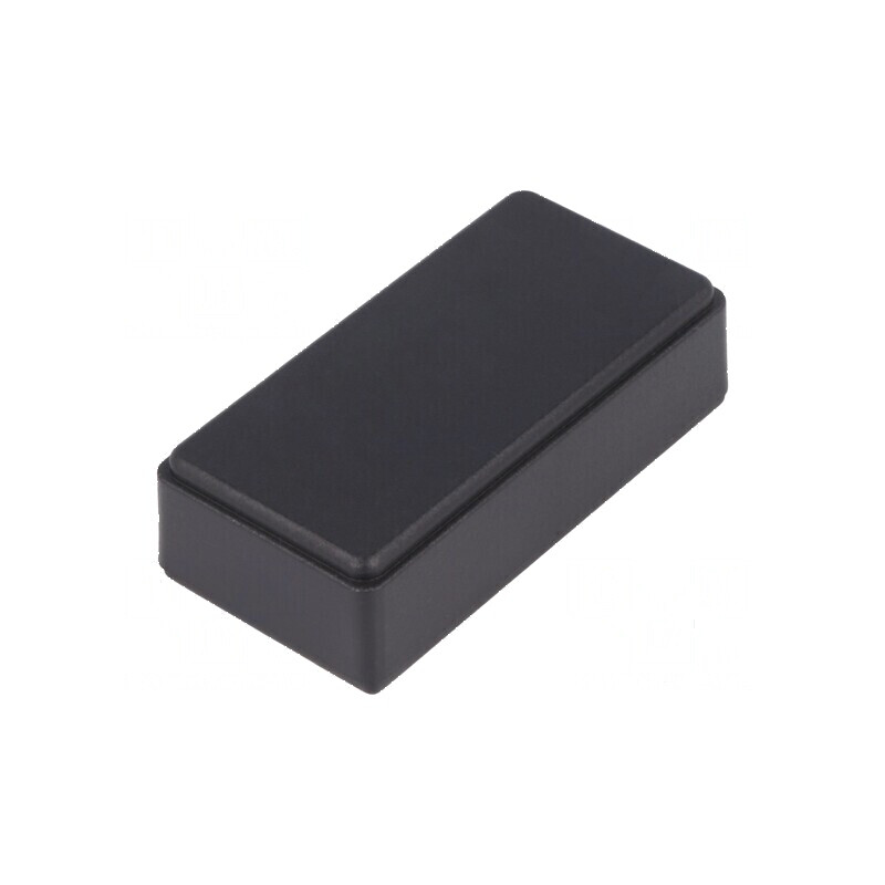Carcasă universală neagră SOAP 1 ABS 39mm x 78mm x 23mm | Electronic-mag.ro | Componente Electronice