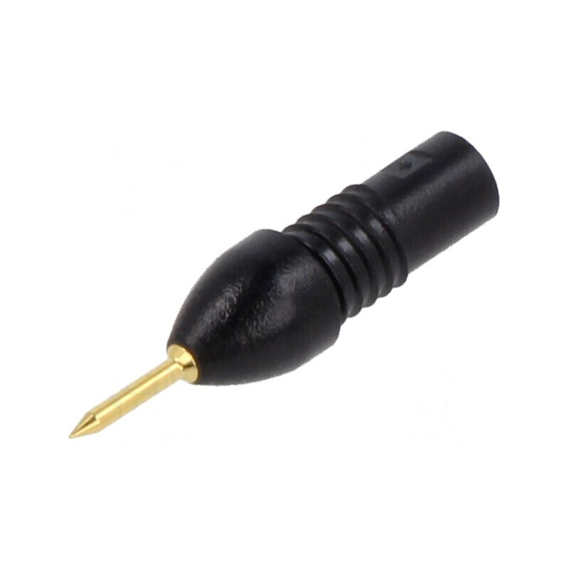Terminal de măsurare neagră pentru sonde osciloscopice 1A | Electronic-mag.ro | Componente Electronice