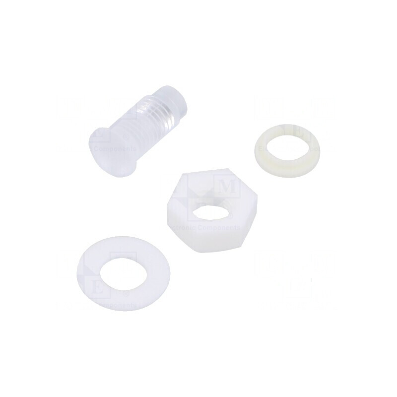 Tub LED rotund Ø5mm convex IP67 | Electronic-mag.ro | Componente Electronice