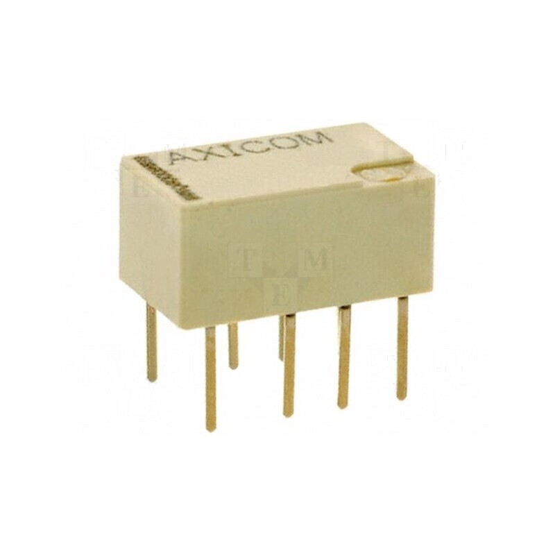 Releu electromagnetic DPDT 5VDC 2A 0,5A/125VAC | Electronic-mag.ro | Componente Electronice