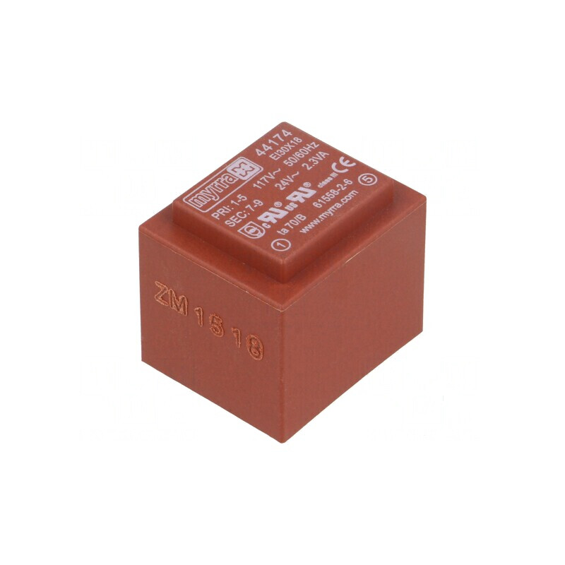 Transformator încapsulat 2,3VA 117VAC 24V 96mA pentru PCB | Electronic-mag.ro | Componente Electronice