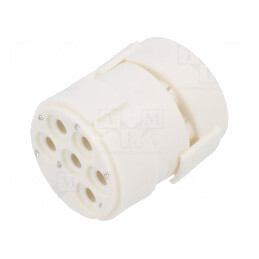 Conector M23 cu 6 pini mamă pe cablu 20A | Electronic-mag.ro | Componente Electronice