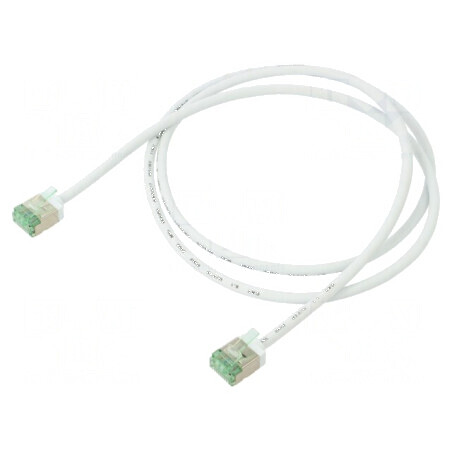 Cabluri patch U/FTP Cat 8.1 1m LSZH alb 32AWG | Electronic-mag.ro | Componente Electronice