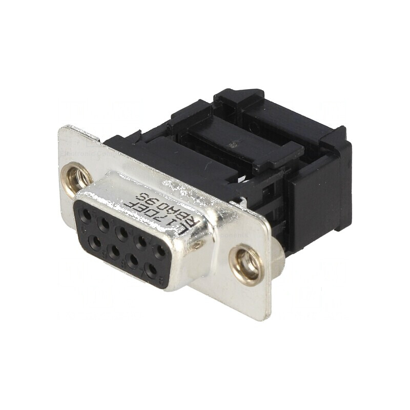 Conector D-Sub 9 mamă IDC M3 5A 250V 1,27mm | Electronic-mag.ro | Componente Electronice