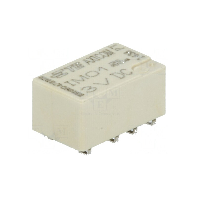 Releu electromagnetic DPDT 3VDC 2A 0,5A/125VAC | Electronic-mag.ro | Componente Electronice