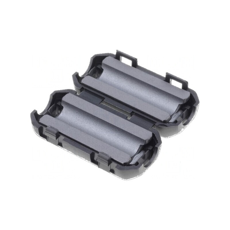 Ferită două piese cablu rotund 4mm 115Ω A17mm B15mm | Electronic-mag.ro | Componente Electronice Ferită două piese cablu rotund 4mm 115Ω A17mm B15mm | Electronic-mag.ro | Componente Electronice