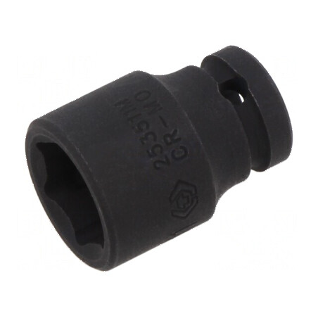 Cap tubular 1/4" 6 puncte 23mm scurt cu impact | Electronic-mag.ro | Componente Electronice