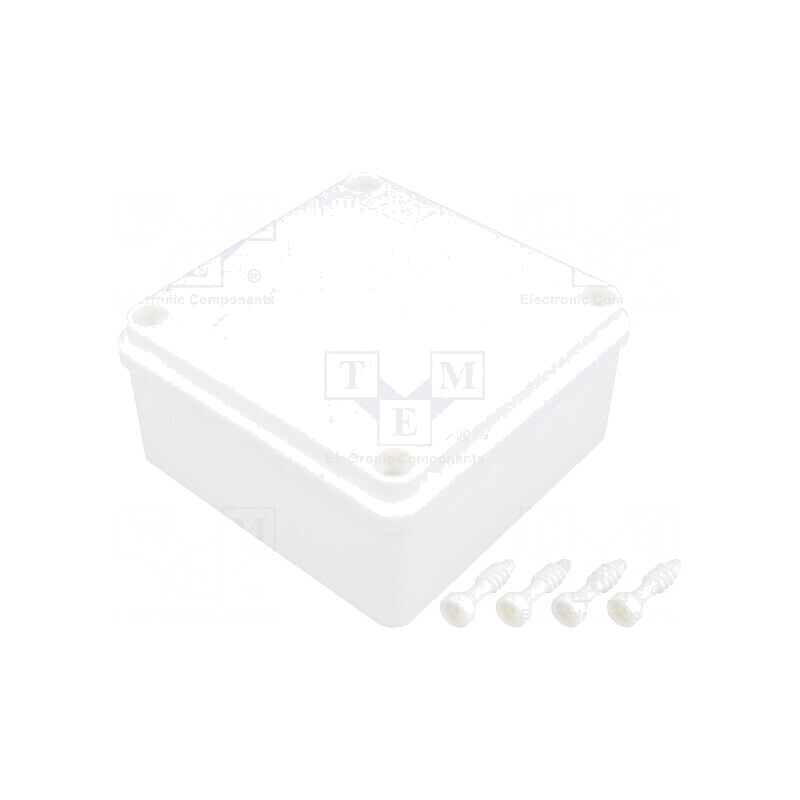Carcasă universală ABS 100mm x 100mm x 50mm | Electronic-mag.ro | Componente Electronice