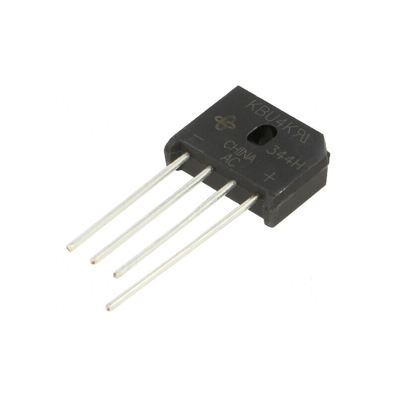 Punte redresoare monofazată Urmax 800V 4A 200A | Electronic-mag.ro | Componente Electronice