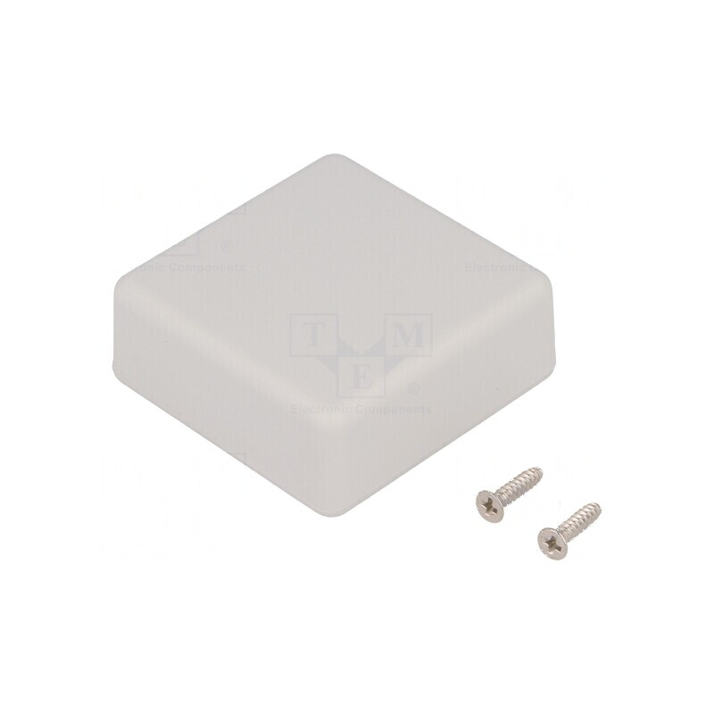 Carcasă universală ABS gri IP54 50mm x 50mm x 20mm 1551 | Electronic-mag.ro | Componente Electronice