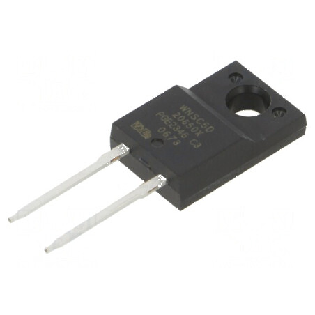 Diodă Schottky SiC THT 650V 20A TO220FP-2 | Electronic-mag.ro | Componente Electronice