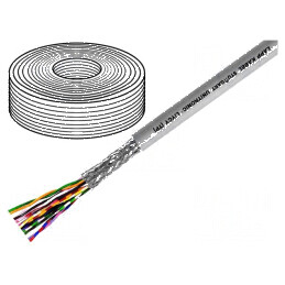 Cablu UNITRONIC® LiYCY 12x2x0,14mm2 PVC gri 350V | Electronic-mag.ro | Componente Electronice