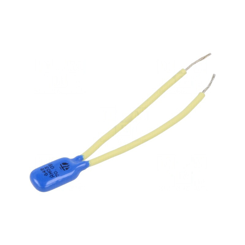 Termostat NC Topen 70°C Tclos 55°C 2,5A 250VAC | Electronic-mag.ro | Componente Electronice