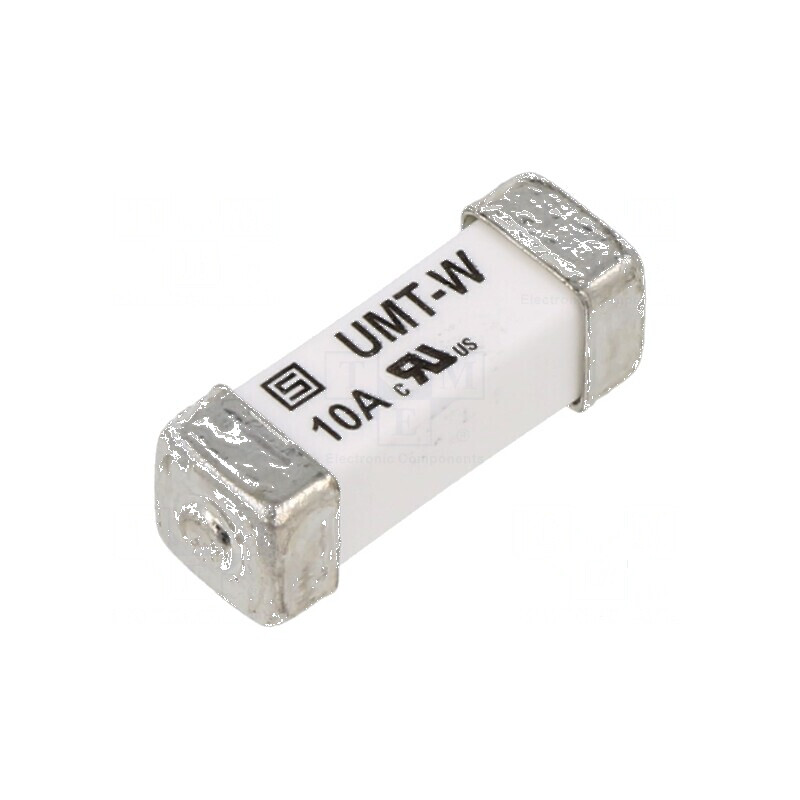 Siguranţă întârziere 10A 125VAC 125VDC SMD cupru | Electronic-mag.ro | Componente Electronice