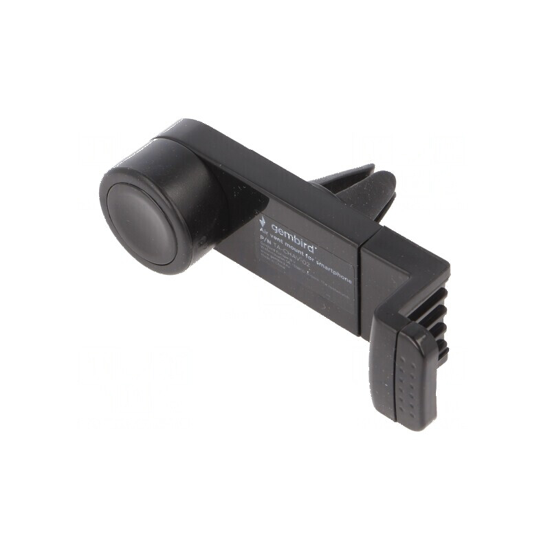 Suport auto negru pentru grilă de ventilație 50-90mm | Electronic-mag.ro | Componente Electronice