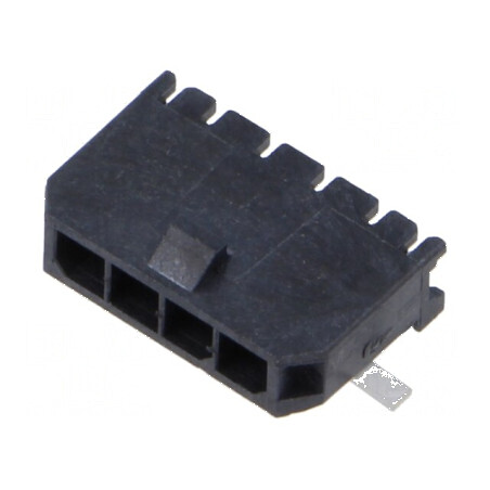 Conector cablu Micro-Fit 3.0 4 PIN 5A tată | Electronic-mag.ro | Componente Electronice