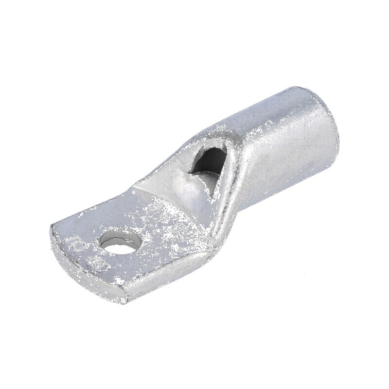 Vârf inelar tubular M6 50mm² crimpat pe cablu cositorit | Electronic-mag.ro | Componente Electronice