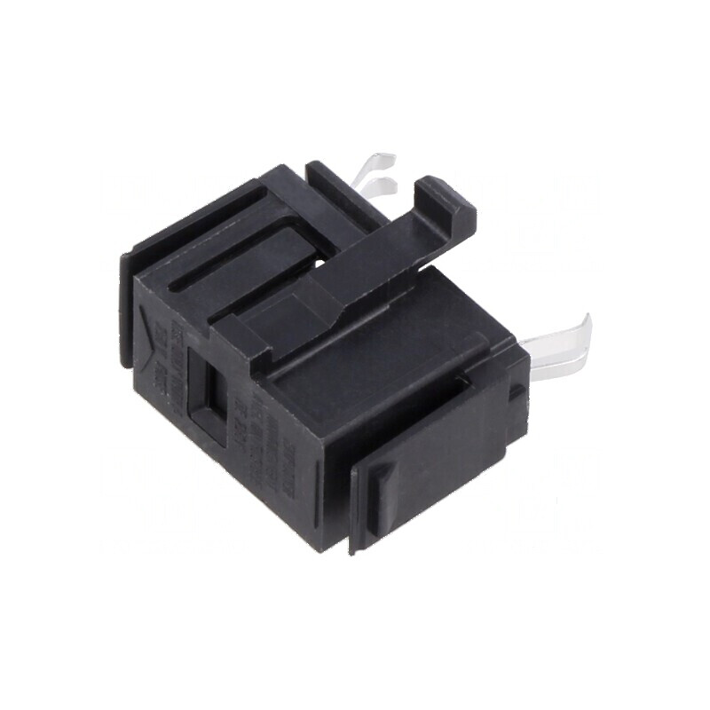 Clemă siguranţe cilindrice 5x20mm clichet neagră | Electronic-mag.ro | Componente Electronice Clemă siguranţe cilindrice 5x20mm clichet neagră | Electronic-mag.ro | Componente Electronice