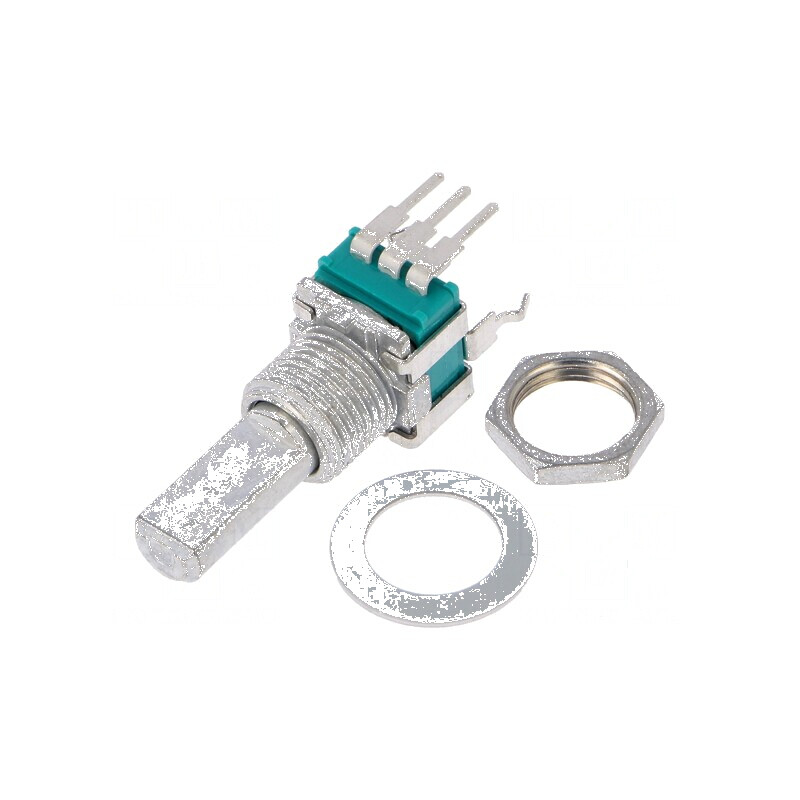 Potențiometru axial vertical 10kΩ 6mm mono 1 tură ±20% | Electronic-mag.ro | Componente Electronice