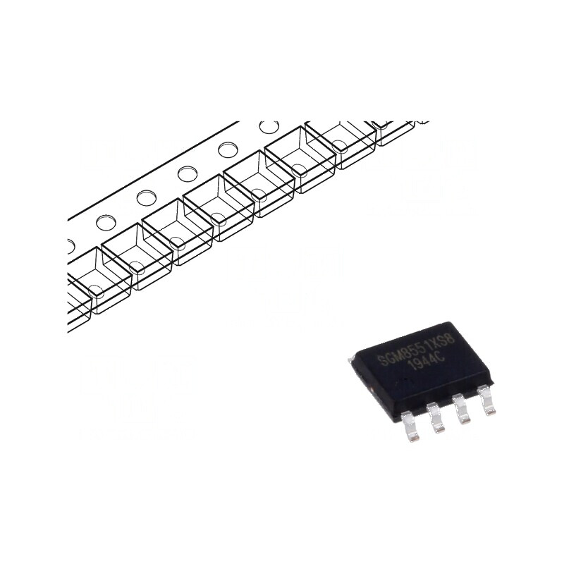 Amplificator operațional SO8 2,5-5,5VDC - IC pe rolă/bandă | Electronic-mag.ro | Componente Electronice