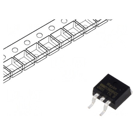 Tranzistor N-MOSFET unipolar TO263 | Electronic-mag.ro | Componente Electronice