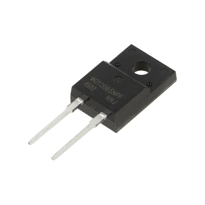 Diodă Schottky SiC THT 650V 10A TO220FP-2 | Electronic-mag.ro | Componente Electronice