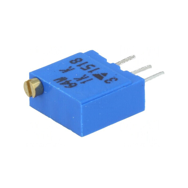Potențiometru 1kΩ 500mW THT Multitură ±10% | Electronic-mag.ro | Componente Electronice