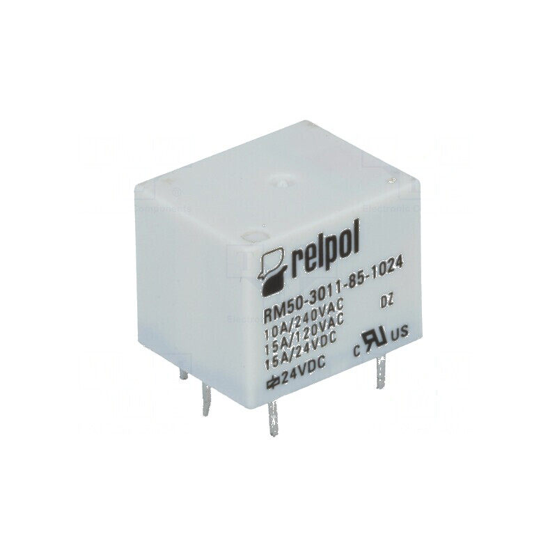 Releu electromagnetic SPDT 24VDC 15A 10A/240VAC RM50 | Electronic-mag.ro | Componente Electronice