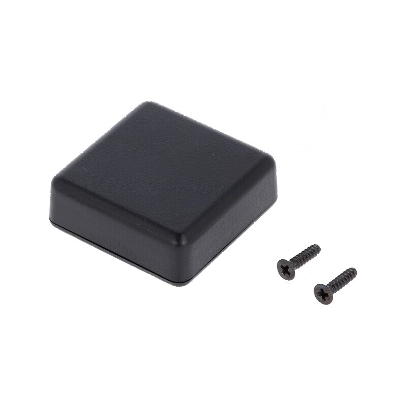 Carcasă universală ABS neagră 40x40x15mm IP54 1551 | Electronic-mag.ro | Componente Electronice