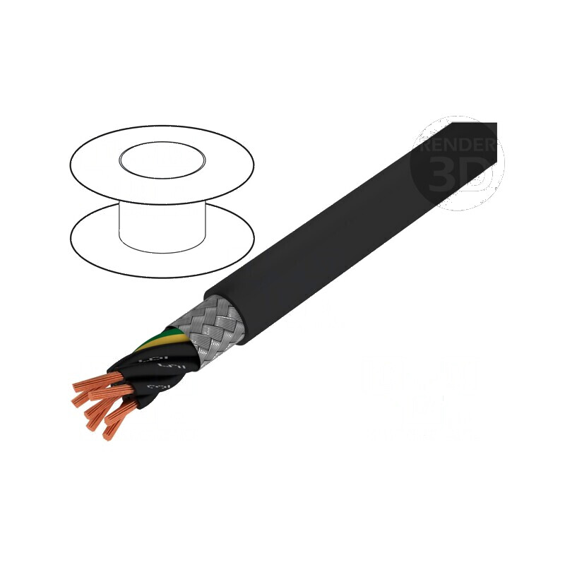 Cablu ecranat JZ-600-Y-CY 3G0,75mm2 cu tressă de cupru cositorit | Electronic-mag.ro | Componente Electronice Cablu ecranat JZ-600-Y-CY 3G0,75mm2 cu tressă de cupru cositorit | Electronic-mag.ro | Componente Electronice