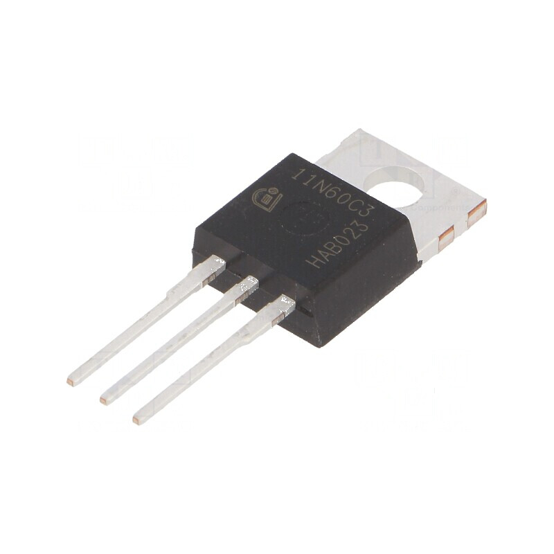 Tranzistor N-MOSFET 650V 7A Idm 33A 125W PG-TO220 | Electronic-mag.ro | Componente Electronice