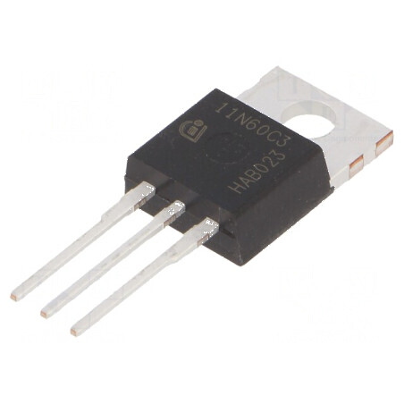 Tranzistor N-MOSFET 650V 7A Idm 33A 125W PG-TO220 | Electronic-mag.ro | Componente Electronice